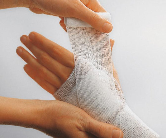 Mollelast elastische Fixierbinde 8cmx4m, 20 St.lose im Kt.