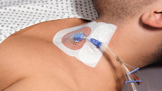 Curafix i.v. Control Katheterfixierung 9x11cm, 50 Stück, steril